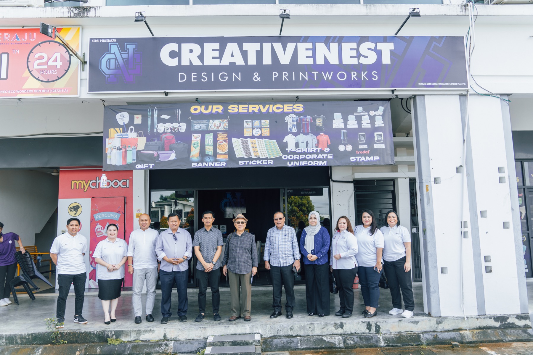 SME Corp Malaysia representatives visiting Creativenest